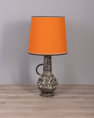 Vintage Ceramic Floor Lamp, West Germany, 1960s for sale at Pamono