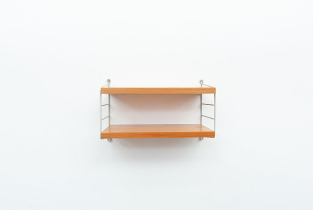 String Wall Shelf from Kajsa & Nisse Strinning, 1950s for sale at