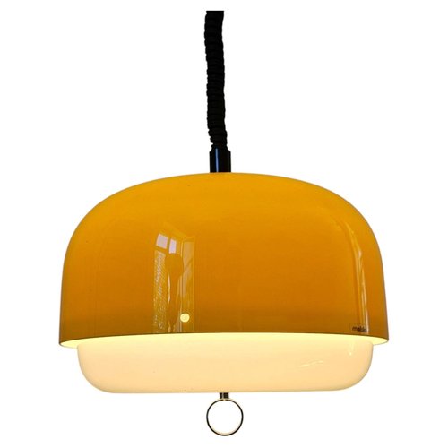 Mid-Century Space Age Pendant Light by Guzzini for Meblo, Italy