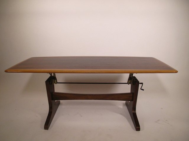 Height Adjustable Coffee Table 1960s For Sale At Pamono