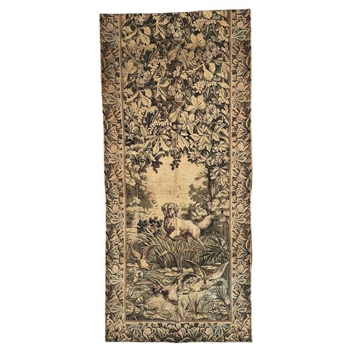 Vintage French Aubusson Style Jacquard Tapestry Panel, 1940s for