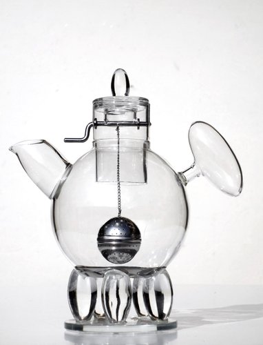 Nanna Glass Teapot by Michael Graves for Leonardo 1996