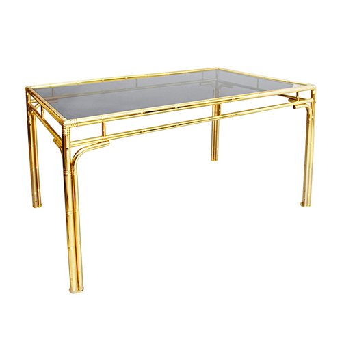 Br Faux Bamboo Dining Table 1970s For At Pamono Br Faux Bamboo Dining Table 1970s