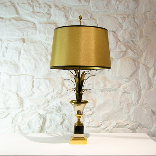 palm leaf table lamp