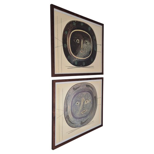 After Pablo Picasso, Céramiques De Picasso, 1948, Polychrome