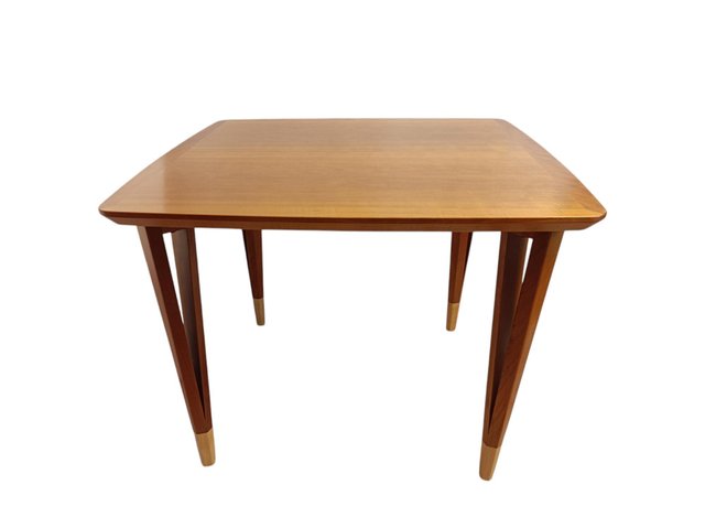 Mid-Century Danish Cherry Coffee Table by Lauritz Larsen, 1970s