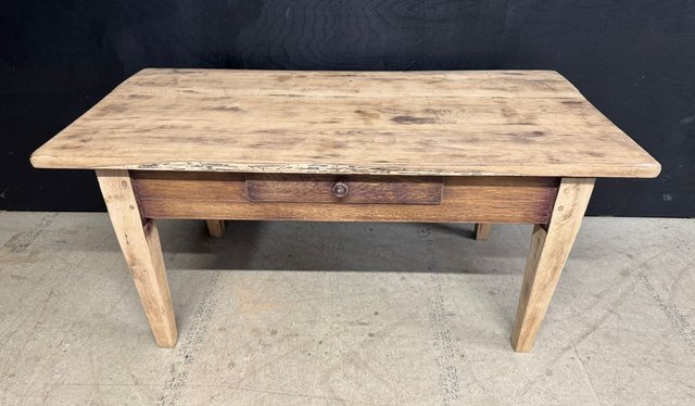 フランス アンティーク French oak Table テーブル カウンター French Normandy Oak Coffee Table, 1860 for sale at Pamono