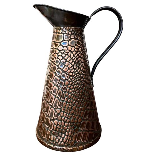 Antique Arts and Crafts Copper Hot Water Jug from Joseph Sankey