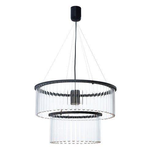 Glass Tube Chandelier: Maria by Gang Design Glass Tube Chandelier: Maria by Gang Design