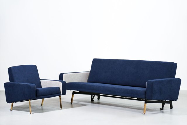 Vintage French Sofa Bed By Pierre Guariche For Airborne At Vintage French Sofa Bed By Pierre Guariche For Airborne At Pamono