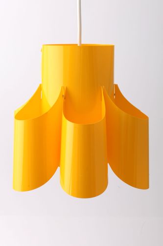 Vintage Yellow Plastic Ceiling Lamp For At Pamono