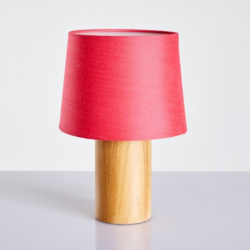 teak lamp base