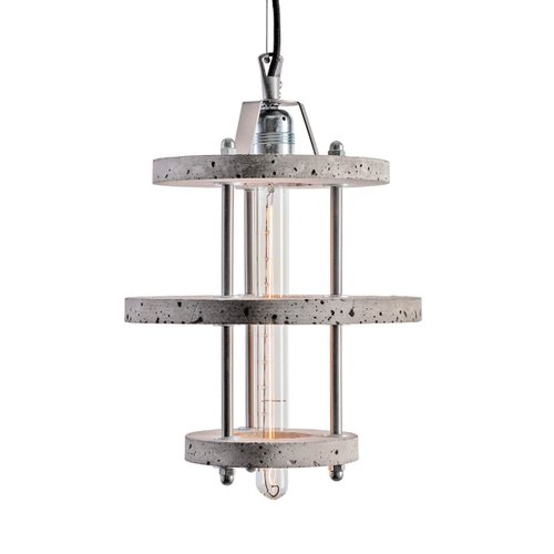Model Levels 3bca Grey Concrete Lamp By Adrian Purgal For Sale At