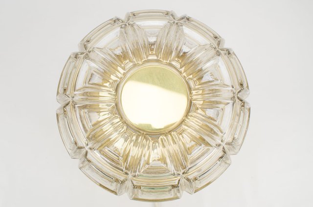 Goldene Glas Lampe von Limburg, 1960er bei Pamono kaufen