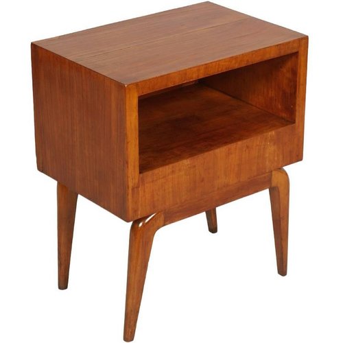 Lot De 2 Tables De Chevet - Style Merisier - Bois Massif - Avec Porte - Occasion
