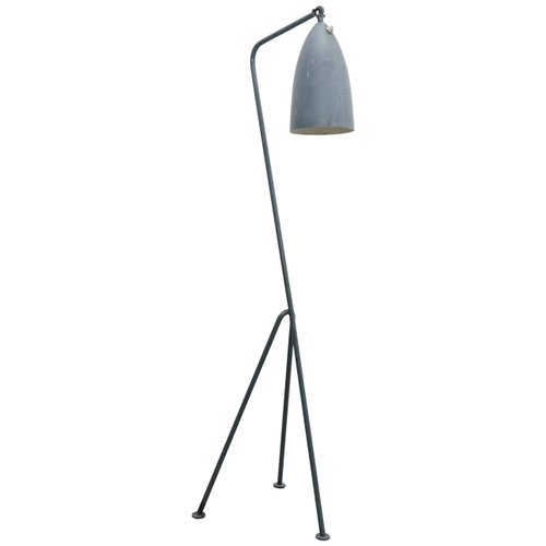 Greta-Magnusson-Grossman-1950s-Floor-Lamp-Model-G-33-Grasshopper - Side  Gallery