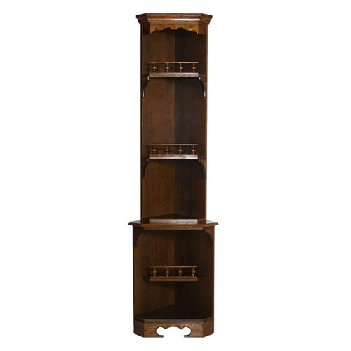 Vintage corner bookshelf top