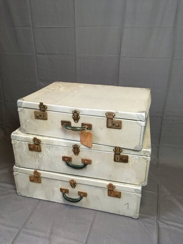 metal suitcases