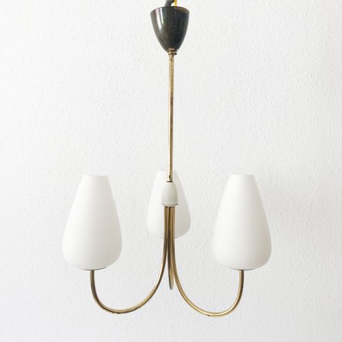 Mid Century Modern Chandelier Germany 1950s For At Pamono