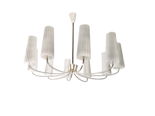 Large 10 Light Sputnik Chandelier 1960s For At Pamono