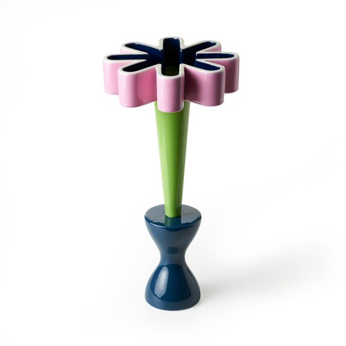 Dreiteilige Vase in Blumen-Optik von Karim Rashid für Bitossi, 2006 bei