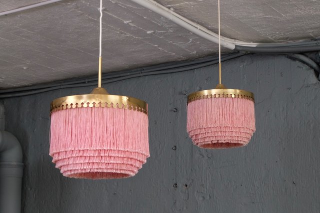T601 Pink Ceiling Lamp By Hans Agne Jakobsson 1960s For At Pamono T601 Pink Ceiling Lamp By Hans Agne, Pink Ceiling Light Cover