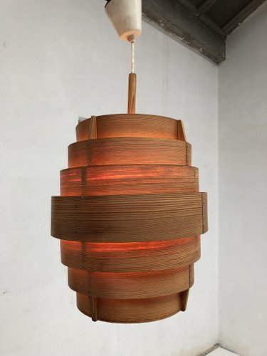 Pine Pendant Light By Hans Agne Jakobsson For Ab Ellysett 1960s