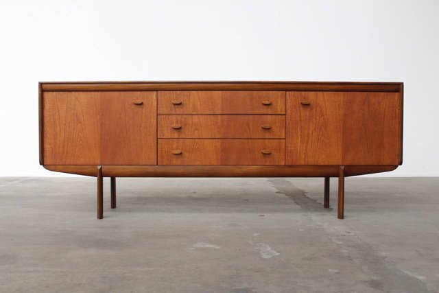 Afromosia Wood Teak Sideboard From White Newton 1960s For Sale At Pamono