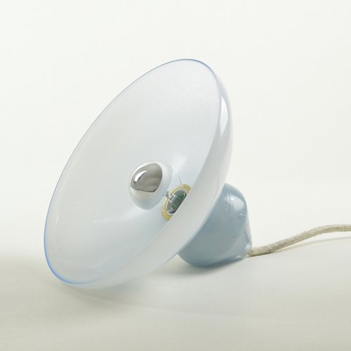 ellipse glass table lamp