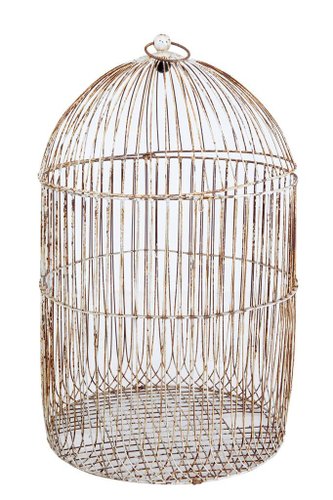 Hanging Decorative Bird Cage Antique