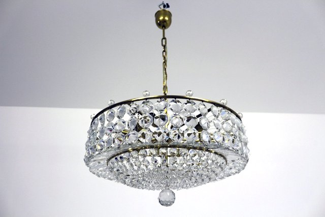 Vintage Viennese Crystal Chandelier With Swarovski Crystals For Vintage Viennese Crystal Chandelier With Swarovski Crystals For At Pamono