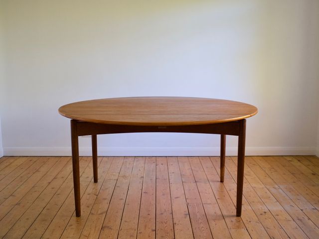 Danish Teak Oak Dining Table By Svend Madsen For Nbm 1960s Danish Teak Oak Dining Table By Svend Madsen For Nbm 1960s At Pamono