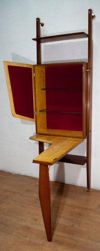 Mid Century Bar Cabinet With Folding Top 1960s For Sale At Pamono