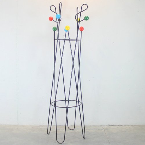 Vintage Coat Rack by Roger Feraud for sale at Pamono
