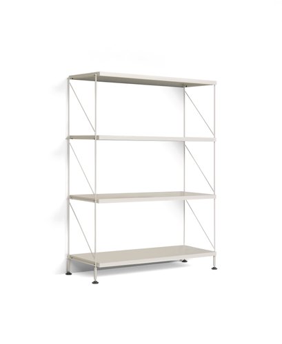 Tria White Shelving Unit By Mobles114, White Bookcase Shelf Unit