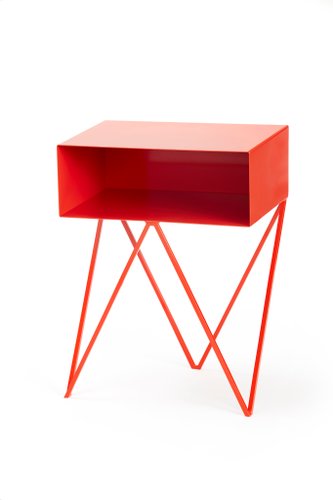 Robot Side Table in Red by New for sale at Pamono