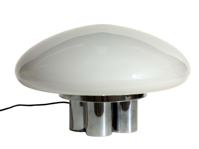 Große Magnolia Tischlampe von Sergio Mazza für Quattrifolio, 1970er bei