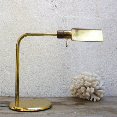vintage gold lamp