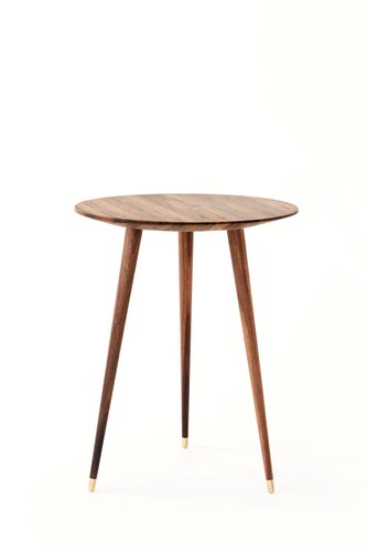 Walnut Side Table By Livius Haerer For Studiolivius For Sale At Pamono