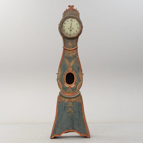 18th Century Swedish Mora Grandfather Clock For Sale At Pamono