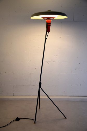 Mid-Century NX 38 Floor Lamp by Louis Kalff for Philips, 1957 for