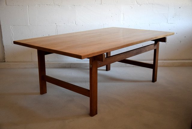 Mid Century Modern Coffee Table By Hans J Wegner For Andreas Tuck 1960s For Sale At Pamono