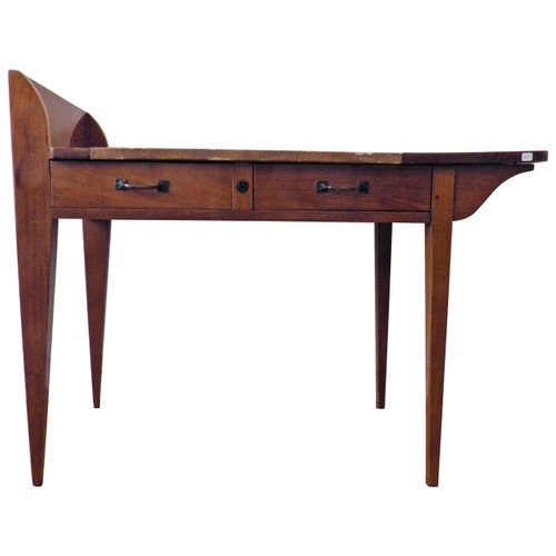 Art Deco French Asymmetrical Student Desk By Eugene Printz 1930s