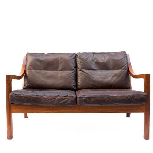 Vintage 2 Seater Leather Sofa For At Pamono