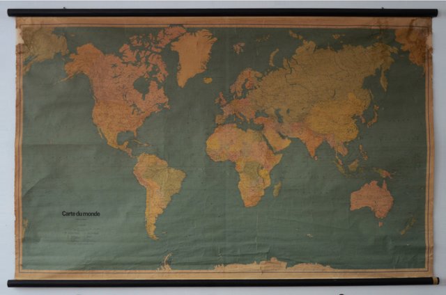 Geographic Map From Kummerly Frey 1960s For Sale At Pamono Geographic Map From Kummerly Frey 1960s For Sale At Pamono
