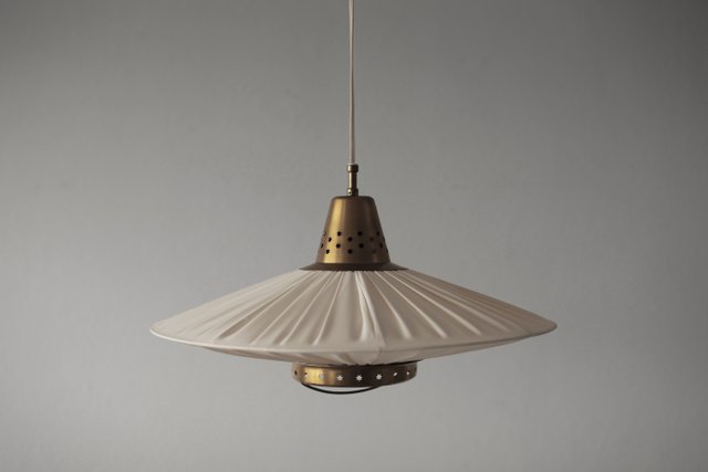 Height Adjustable Ceiling Lamp By Hans Bergstrom For Bergboms