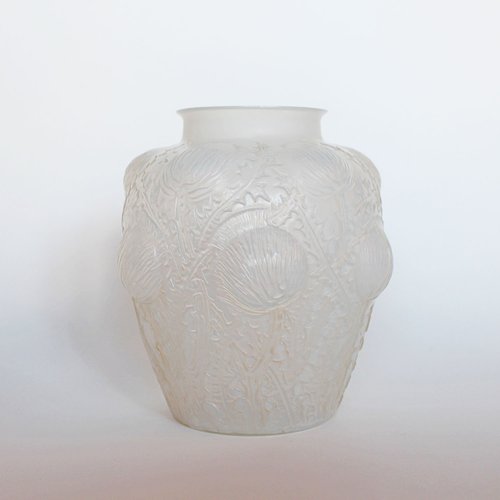Vintage Domremy Vase By Rene Lalique For Sale At Pamono