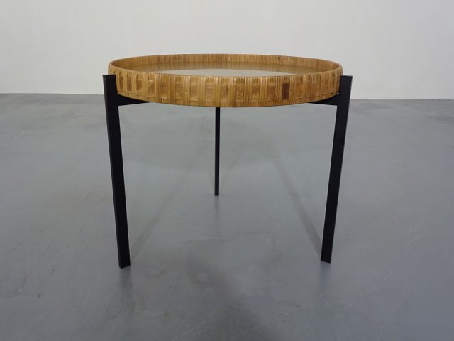 Steel Side Table With Tray Top 1950s