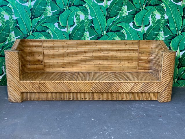 Stacked Bamboo Sofa 1960s For At Pamono