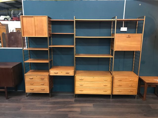 Ladderax Modular Shelving System By Robert Heal For Staples Ladderax Modular Shelving System By Robert Heal For Staples Cricklewood 1960s At Pamono